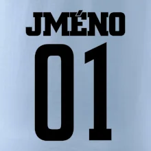 Futbalový dres - vlastné meno a číslo