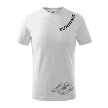 Running nápis šikmo