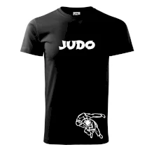 Judo nápis + postavy