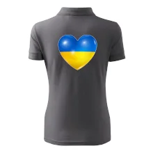 Ukrajina srdce vlajka Ukrajina srdce vlajka