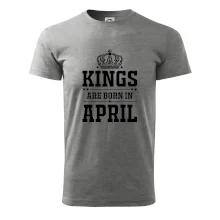 Kings are born in April