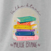 Holka, ktorá miluje čítanie