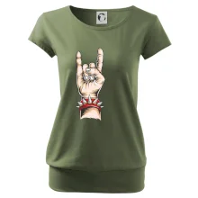 Rocková ruka s náramkom