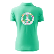 Peace and love symbol