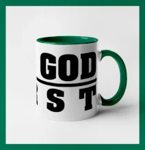 Put God first hrubý nápis