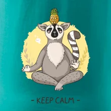 Yoga - keep calm kreslený