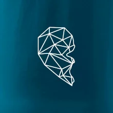 Párový motív srdca geometrie - ONA