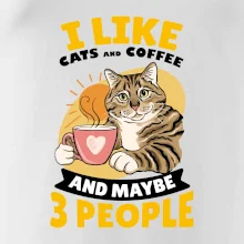 I like cats and coffee and maybe 3 people I like cats and coffee and maybe 3 people