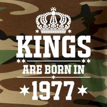 Kings are born in 1977