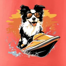 Border Kólia na vodnom skútri