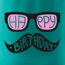 Mustache narozeniny - okuliare