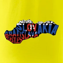 Mapy - názvy miest - Slovensko