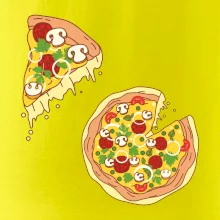 Pizza + Pizza kousek
