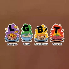 LGBT - Lasagne, Guláš, Bramborák, Tatarák