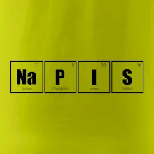Vlastný nápis - periodická tabuľka