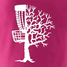 Disc golf pozor strom Disc golf pozor strom