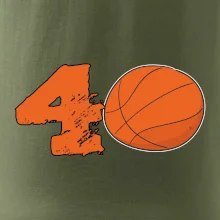 Basketball okrúhle narodeniny 40
