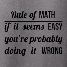 Rule of math
