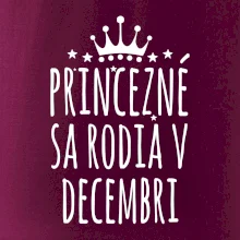 Princezné sa rodia v decembri Princezné sa rodia v decembri