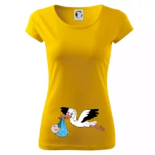 Bocian a bábätko - chlapec (Hana-creative)