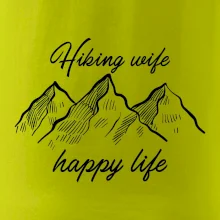 Hiking wife happy life