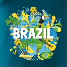 Brazília Farebný obrázok