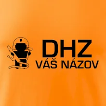 DHZ postavička - vlastný nápis