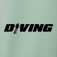 Diving nápis potápač