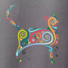 Mačka farebné krivky