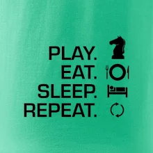 Eat sleep play - šach Eat sleep play - šach