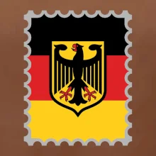 Nemecká známka - vlajka