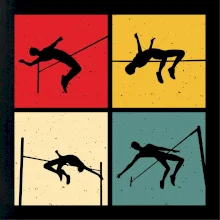 Skok do výšky vintage