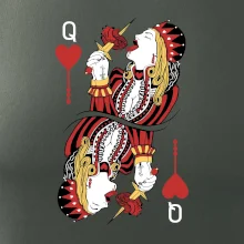 Srdcová Kráľovná kreslená (Pecka Design) Srdcová Kráľovná kreslená (Pecka Design)