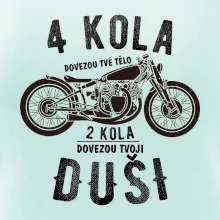 4 kolesá vs 2 kolesá