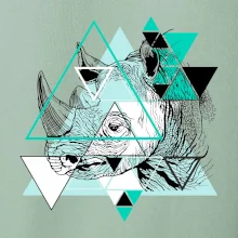 Biely nosorožec (Pecka design)