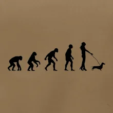 Jazvečík Evolúcia žena