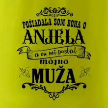 Požiadala som Boha o anjela a on mi poslal môjho muža