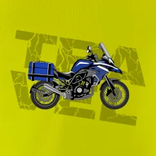 Cestovná enduro modrá