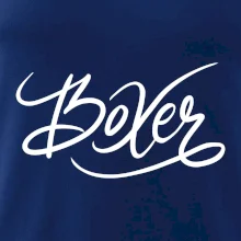 Boxer - nápis okrasný