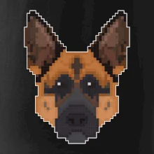 Nemecký ovčiak - Rozpixelovaný