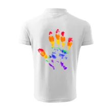 LGBT hand print