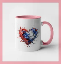 Srdce rozprsknuté - Slovenské farby