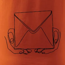 Obálka pôšták jedným ťahom