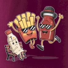 Súboj o hranolky kečup tatárka