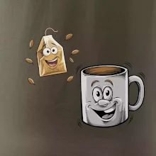 Parové tričko - Hrnček a čaj