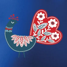 Folklór - páv modrý Folklór - páv modrý