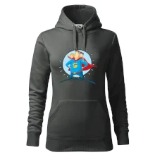 Táta superman - dievča a chlapec