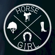 Horse Girl kruh Horse Girl kruh