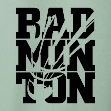 Badminton nápis Badminton nápis