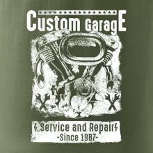 Custom Motorcycle Garage